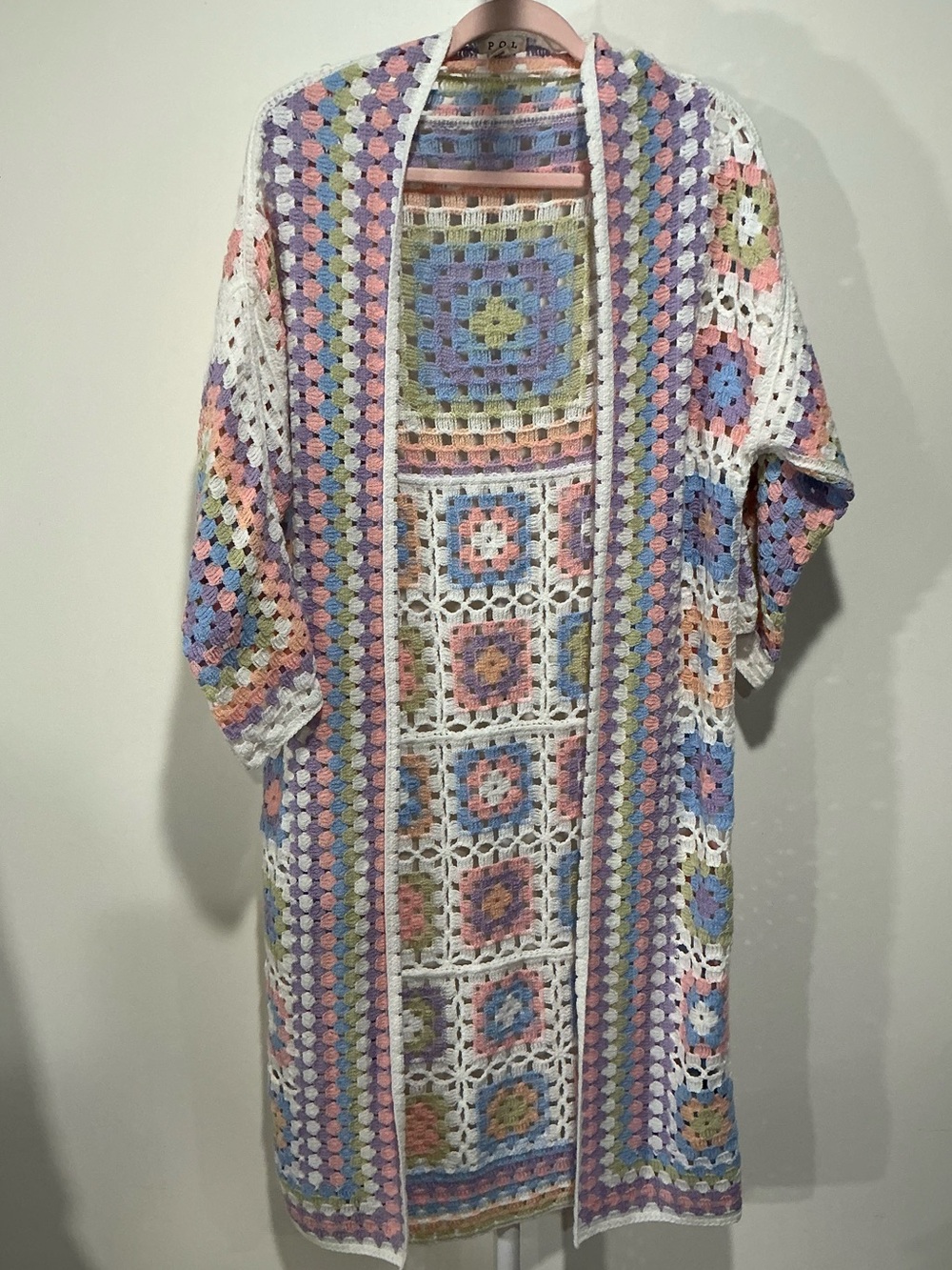 POL Granny Square Cardigan - Picture 4 of 6